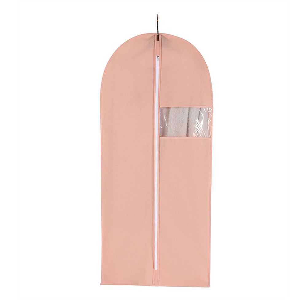Clothes Bag Non Woven Fabric Dustproof Storage Suit Dust Cover Dustproof Zip Bag Garment Protector