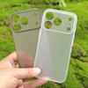 Ультратонкий матовый чехол из ПП для Apple для IPhone 17 Pro Max Ударопрочный чехол для IPhone 17Pro 17ProMax 17 Air Невидимый чехол