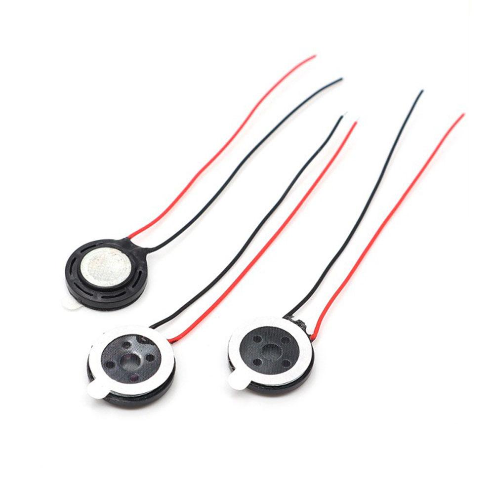 5pcs 8Ohm 1W Speaker Horn 13mm×3.5mm Small Loudspeakers for Toys Bluetooth Headphones Mini Loud Speakers