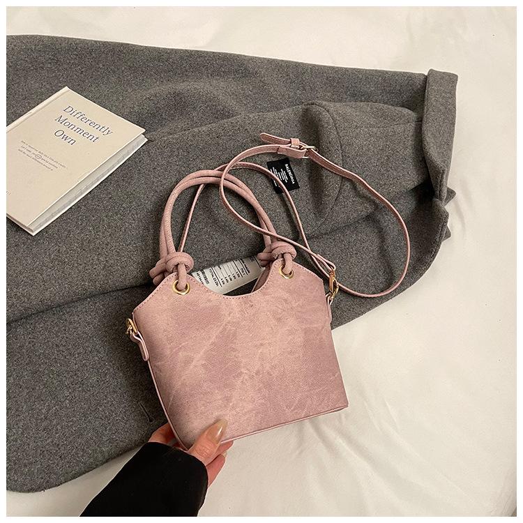 Новая сумка женская 2025 популярная сумка-ведро весна и лето нишевый дизайн на плечо сумка-мессенджер высококлассная сумочка