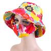 New summer sun-protective mask, hat, integrated sun hat, UV protection, outdoor tea picking flowerpot hat, fisherman's hat