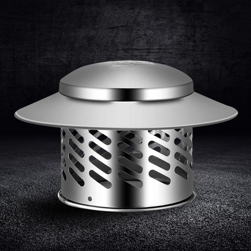 Practical Round Stainless Steel Chimney Rain Hat Convenient for Home Use and Maintenance Easy Installion Designs