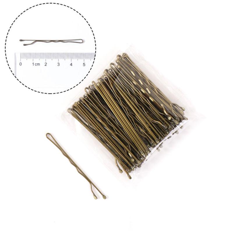 50 шт., женская Золотая заколка для волос, заколка для волос, инструмент для укладки волос, U-образная заколка, заколки для волос для женщин, аксессуары для волос