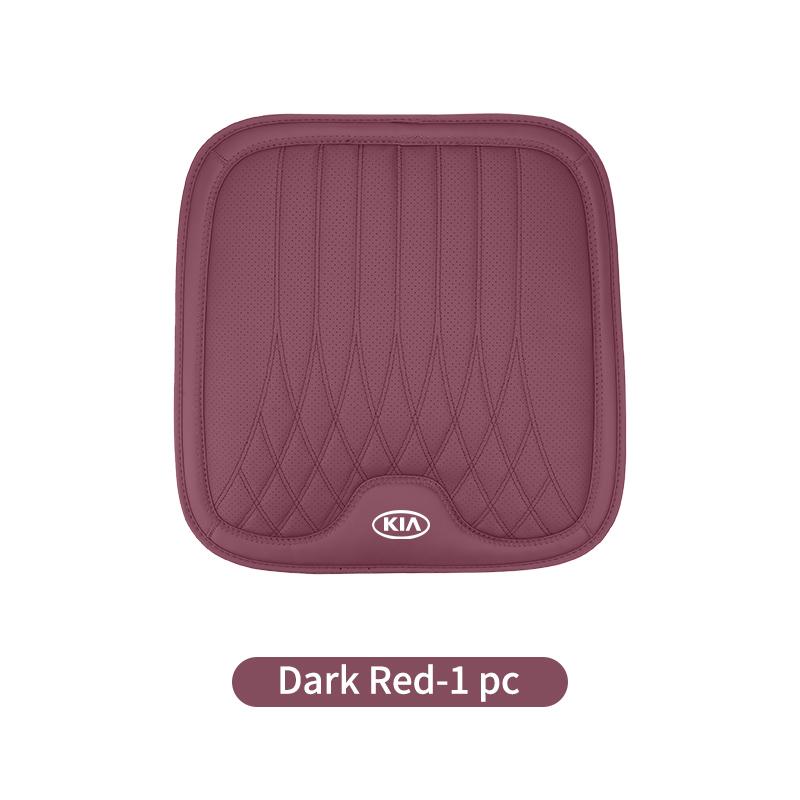 AEK4 Car Seat Driver Leather Anti-slip Breathable Cushion Pad For KIA Ceed Sportage Rio K5 K2 Optima Cerato Proceed Venga