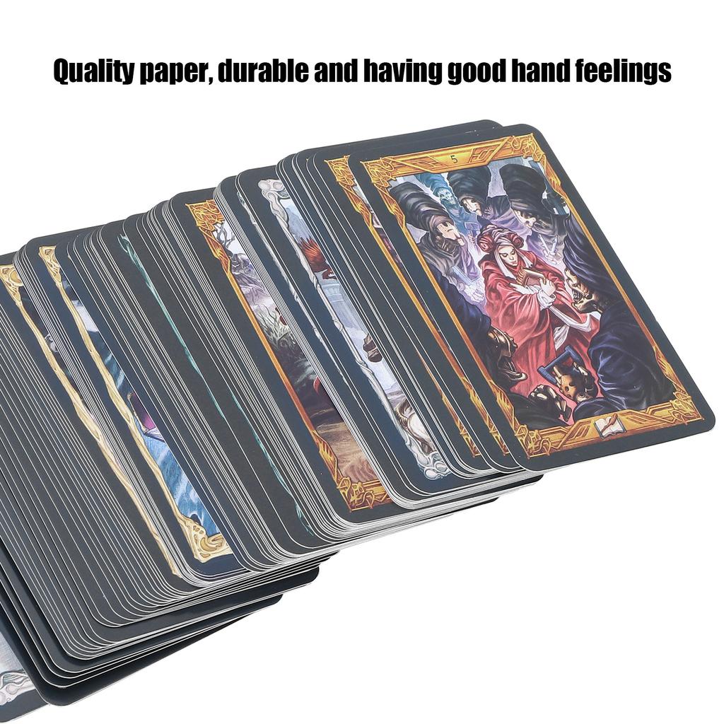 Версия на английском языке Бумажные карты Таро Гадание Игральные карты Взаимодействие Настольная игра Карты