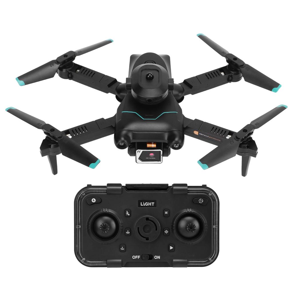 Мини-дрон с оптической локацией потока, избеганием препятствий с камерой 4K HD, квадрокоптером, вертолетом для