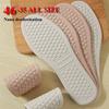 Men/Women Sports Insoles Antibacterial Breathable Thin Soft Sole Thickened Odor Resistant Sweat Absorbing Shock-absorbing