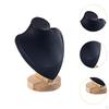 Jewelry Display Bust Stand for Necklaces, Retail Store Countertop Holder
