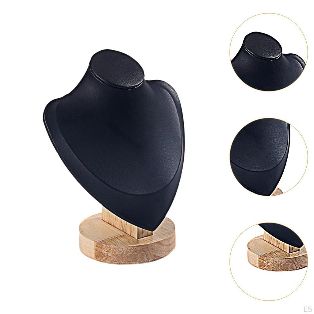 Jewelry Display Bust Stand for Necklaces, Retail Store Countertop Holder