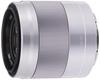 Sony SEL50F18 Silver Telephoto Prime Lens for APS-C Cameras, E 50mm F1.8 OSS, Genuine Lens for (E-mount) Digital SLR Cameras