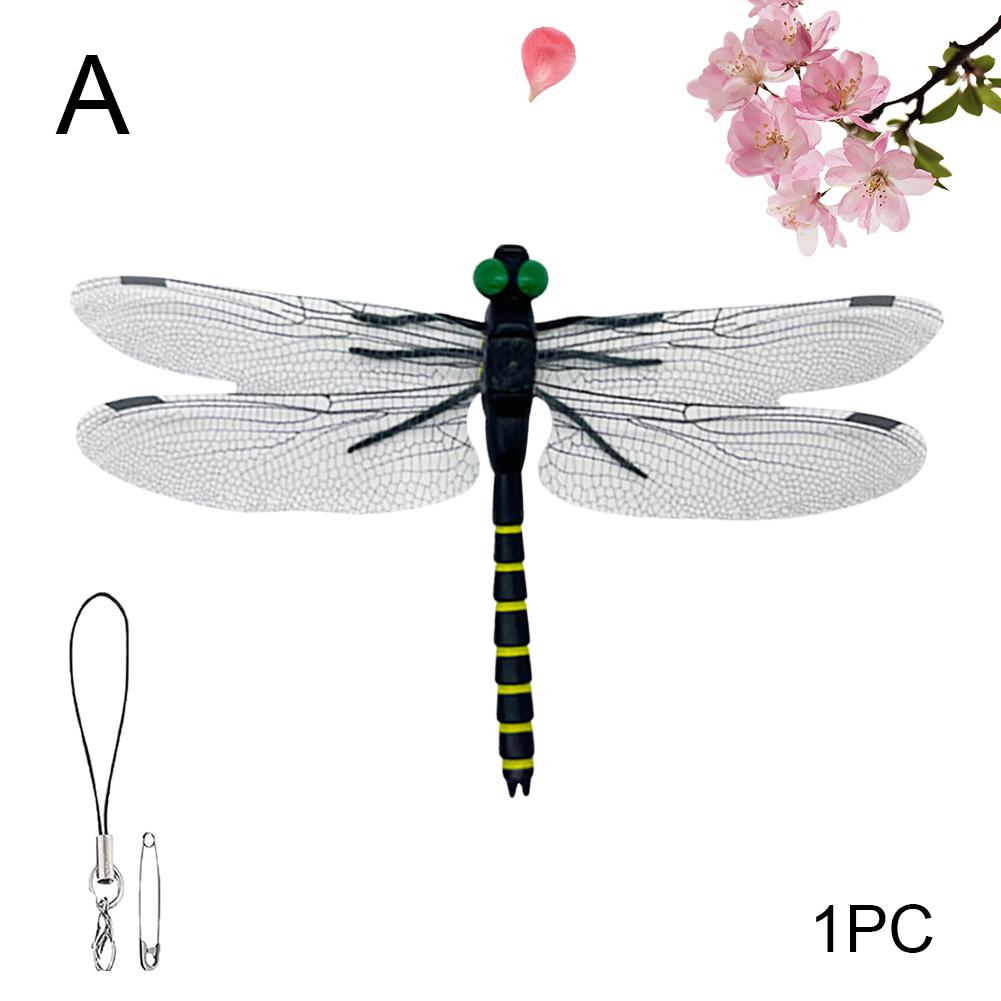 Simulation Dragonfly Mosquito Repellent Mini Dragonfly Ornament Simulation Dragonfly Animal Model For Outdoor Garden Farm