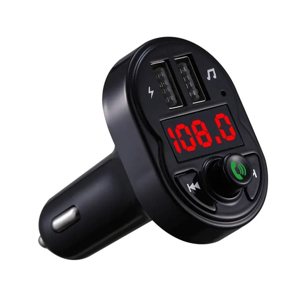 Автомобильный Bluetooth FM-передатчик Автомобильный MP3-плеер 5 В Выход USB Авто Быстрая зарядка Электронные аксессуары 12-24 В