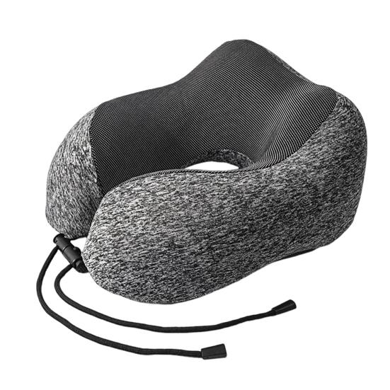 U-образная подушка из пены с эффектом памяти, дорожная подушка для шеи, удобная поддержка шеи, подушка для автомобилей, поездов, домашнего офиса