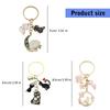 Cute Cats Pet Charm Keychain Chic Cats Figure Bag Hanging Decoration Charm Multipurpose Key Chain Adornment