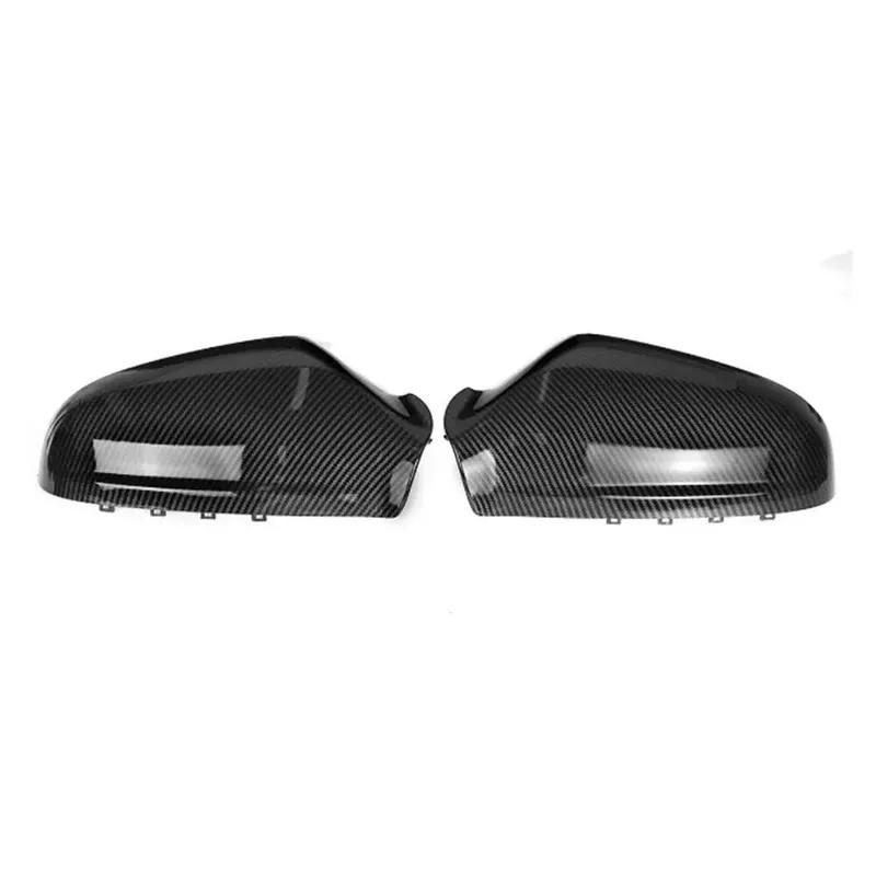 Для Opel Vauxhall Astra H 2004-2009 Автомобильное Запасное Зеркало Заднего Вида Боковое Зеркало Крышка Колпачок Крыла Внешняя Накладка Корпуса Двери Углеродное Волокно