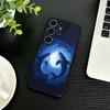 Чехол для телефона "Падение кита" для Samsung S26, S25, S24, S23, S22, S21, S20, Plus, Fe, Lite, Другие Черный Чехол
