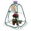 Foldable Portable Mini Greenhouse for Succulents and Flowers Home Garden Balcony Patio Warm Cover with Roll-Up Window