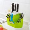 Держатель для ножей, многоцелевая стойка для сушки посуды, кухонный контейнер для хранения столовых приборов, контейнер для хранения, полка для ножей