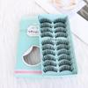 Fluffy Super Soft Pure Hanmdade Lash Extension Tools False Eyelashes Natural Long 3D Faux Mink Hair