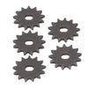 5PCS T8F 13T Chain Sprocket 0.4in Inner Diameter Motor Chain Sprocket for 47cc 49cc Mini Pocket Dirt Bike Electric