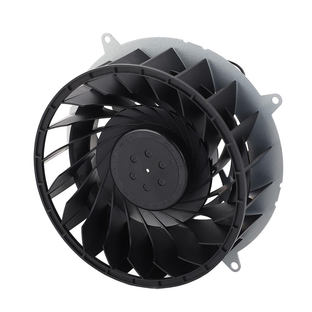 Internal Cooling Fan for PS5 Slim Console ABS Aluminium Alloy Efficient Heat Dissipation Quiet 19