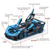 1:24 Турбийон Болид Сплав Спортивный Автомобиль Модель Литье под Давлением Игрушка Дверь Открывается Звук Свет Оттянуть Назад Миниатюрное Транспортное Средство Модные Коллекционные Предметы