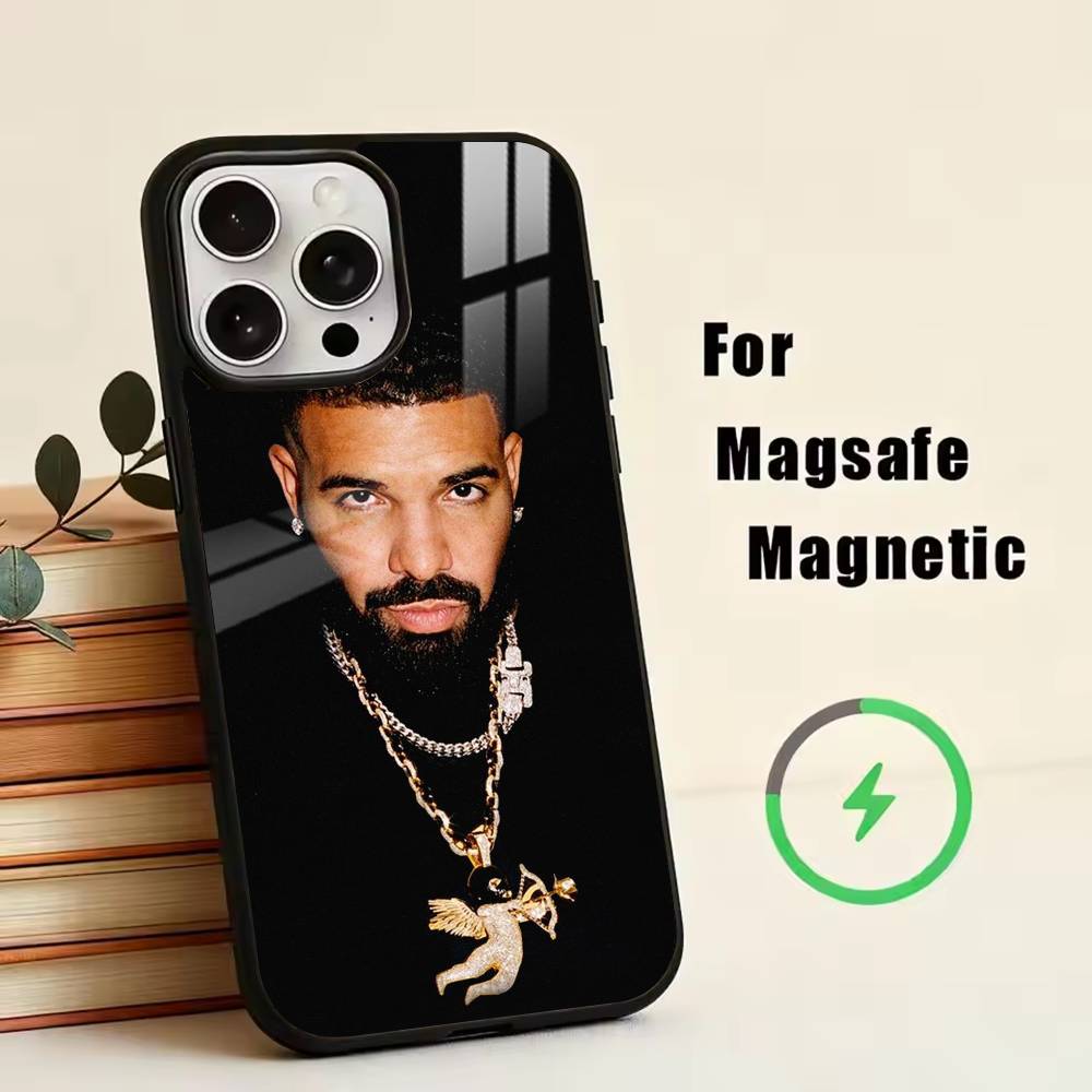 Rapper D-Drake Phone Case For iPhone17,16,15,14,13,12,11 Plus,Pro Magnetic For Magsafe Wireless Charging