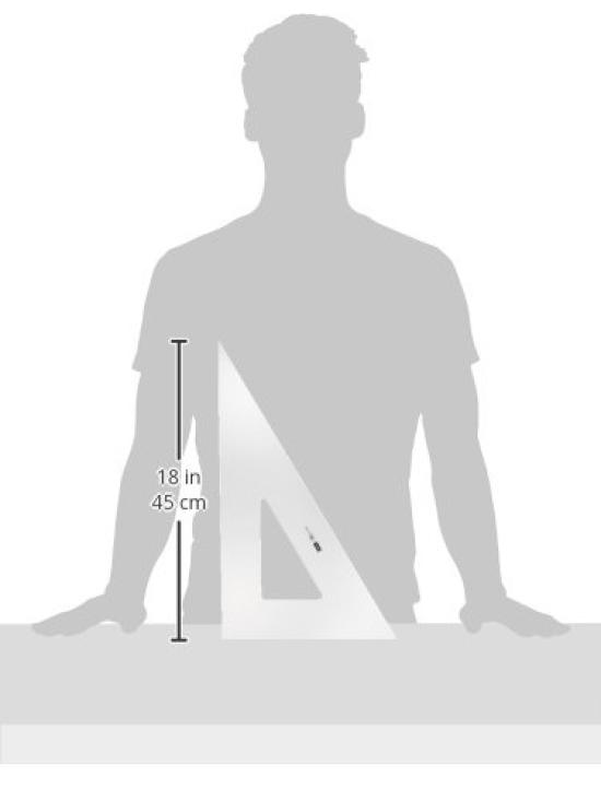 Линейка треугольная Uchida 45 см x 3 мм Без шкалы 1-809-4530