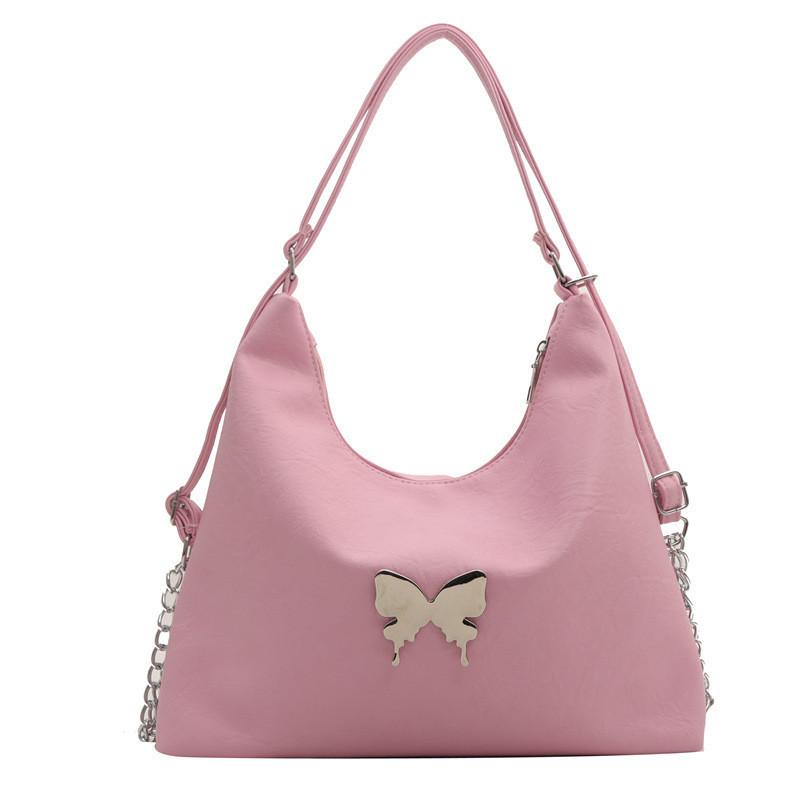 Chic Seam Stitching Tote Bag For Women 2024 Spring New Fashion Commuter Shoulder Bag