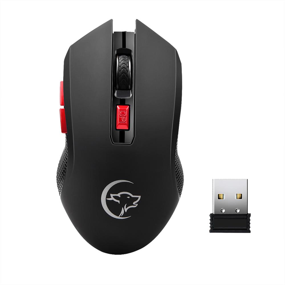 Беспроводная мышь YWYT G817, 2,4G, беспроводная игровая мышь, 2400 точек на дюйм, 6 кнопок, оптическая эргономичная мышь с