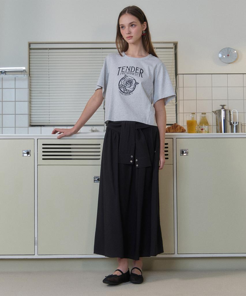 Юбка-клеш Jucy Judy Tie Flare Jzsk321C