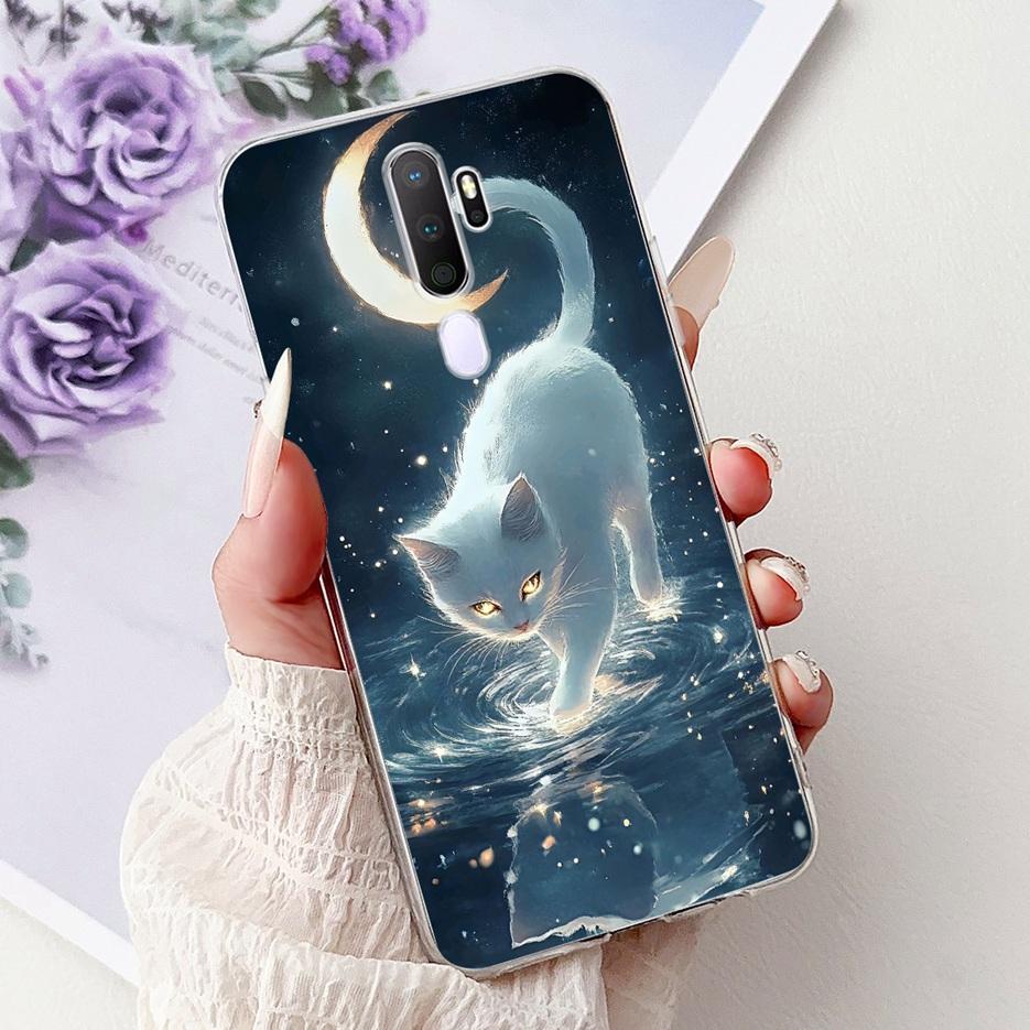 Чехол для Oppo A9 2020 Oppo A11x Новый Роскошный Расписной Чехол Ударопрочный Чехол для Телефона Для Oppo A5 2020 A92020 OppoA11x Мягкие Чехлы Сумки