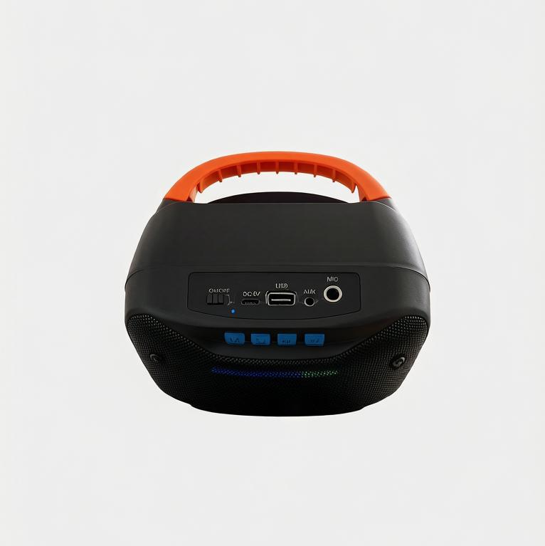 Переносной беспроводной Bluetooth-динамик с басовым стереодинамиком, сабвуфером, дискотечным светом, светодиодной вспышкой, FM-радио, беспроводной динамик для улицы