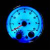 12 В автомобильный 3,75-дюймовый тахометр тахометр с 7 светодиодными цветами подсветка переключения передач 0-8000 об/мин 3,75-дюймовый электрический тахометр