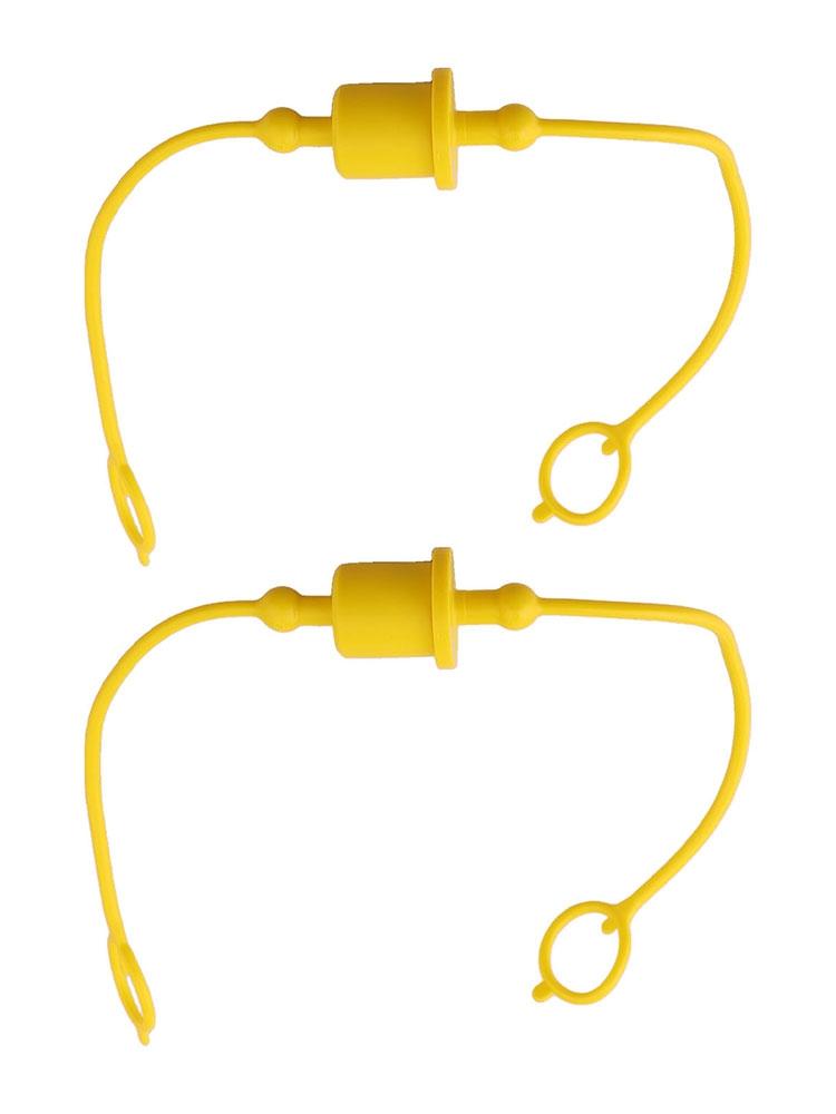 2 комплекта гидравлических быстроразъемных пылезащитных фитингов для муфт ISO A