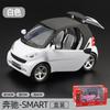 NDR1  1:32 Benz SMART Милая литая под давлением модель автомобиля из сплава Металлическая литая под давлением машина Симуляция Звук и свет Инерционная игрушечная машинка для детей Коллекция Подарки