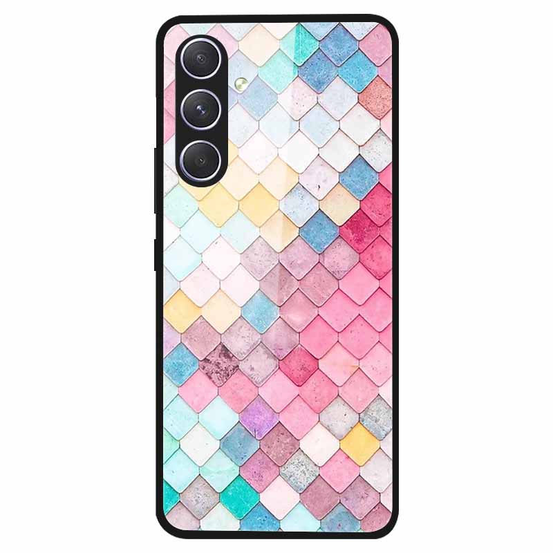 Закаленное Стекло Чехол для Samsung Galaxy A34 / A54 5G Крышка Жесткие Ударопрочные Чехлы для Samsung A54 Funda Coque для GalaxyA54 чехол