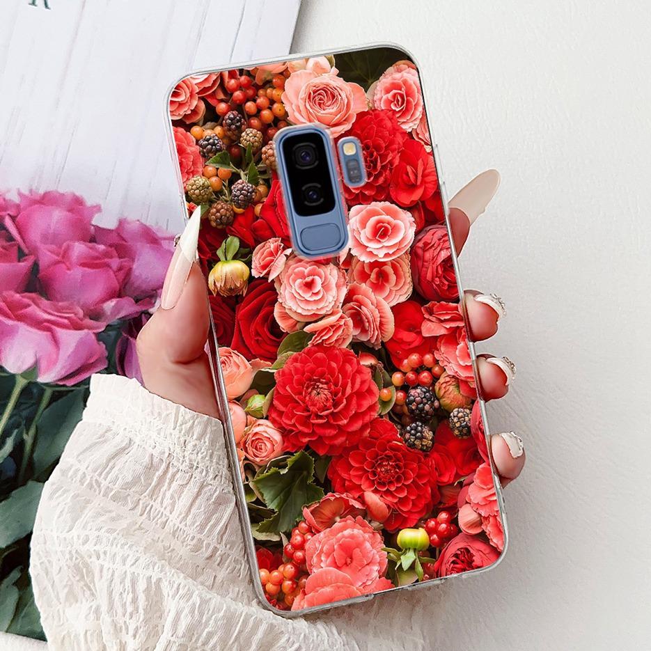 Чехол для Samsung Galaxy S9 SM-G960F Милый Кот Расписной Чехол Мягкий Тонкий Чехол для Телефона Для Samsung S9 Plus S 9 Galaxy S9+ SM-G965F Сумки