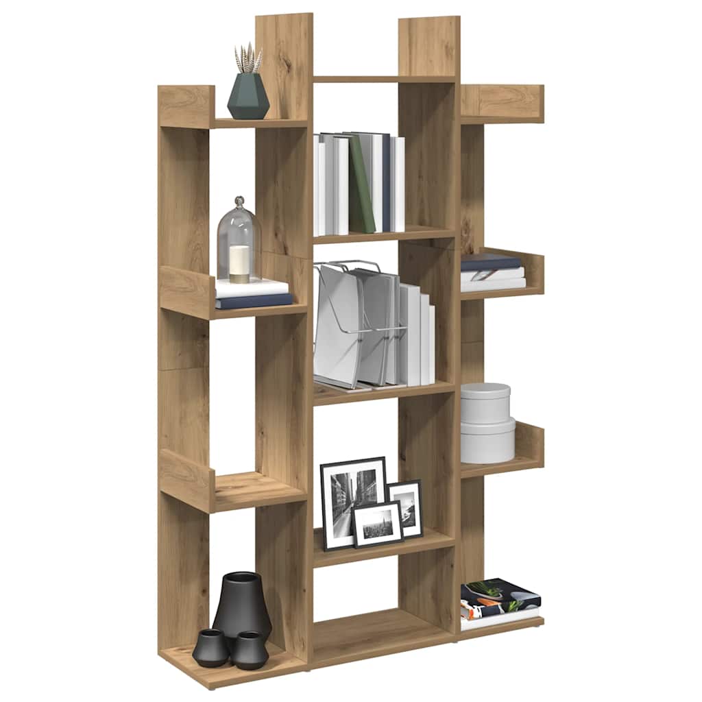 Bookshelf Artisan Oak 86 x 25.5 x 140 cm Engineered Wood