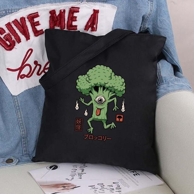 Женские складные сумки, сумки на плечо, повседневные сумки для покупок, сумки для девочек, экологически чистая холщовая сумка с забавным узором, большая сумка