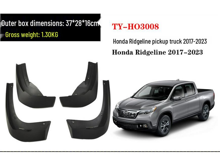 Брызговики для Honda Pilot 2003-2006 гг. и пикапа Ridgeline 2007-2023 гг.