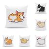 45X45CM Cartoon Cute Puppy Series Pillowcase Birthday Gift Holiday  Living Room Sofa Cushion Cover Home Decoration