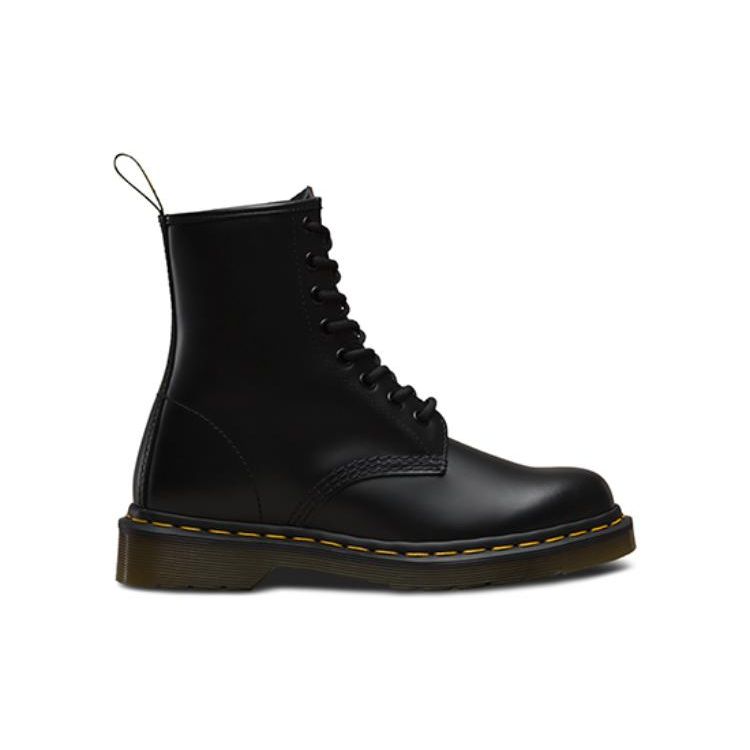 Доктор. Ботинки Martens 1460 Classic из гладкой кожи, 8 люверсов, унисекс, черные 10072004