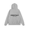 Худи Fog Essentials с flocked-буквами - Унисекс, свободный крой, с подкладкой из плюша