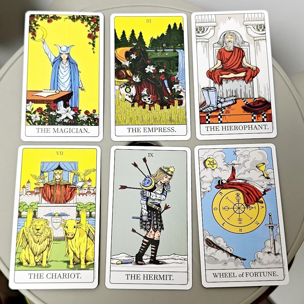 Коллекция таро Shuffle Tarot B Shuffled World of RWS Tarot Deck 80 шт. Карты Творческий способ рассказать историю 10,3*6 см