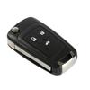 Корпус складного ключа с 2 кнопками, сменный складной ключ для Opel Astra J Corsa E Cascade Zafira Karl, аксессуары для автомобильных ключей