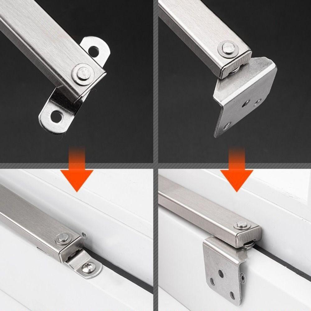 Стальной уголок Фиксированный Ветрозащитный Детский Замок Безопасности Контроллер Угла Поддержки Окна Ограничитель Окна