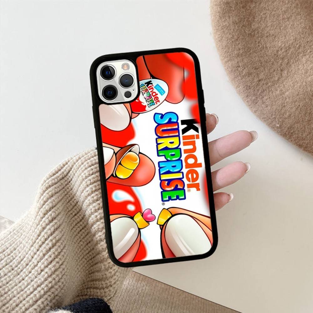 Чехол-бампер Trolly Egg KINDER JOY с сюрпризом для iPhone 17 Air 16 14 15 Pro Plus 13 12 11 Pro Max, задняя крышка из PC+TPU