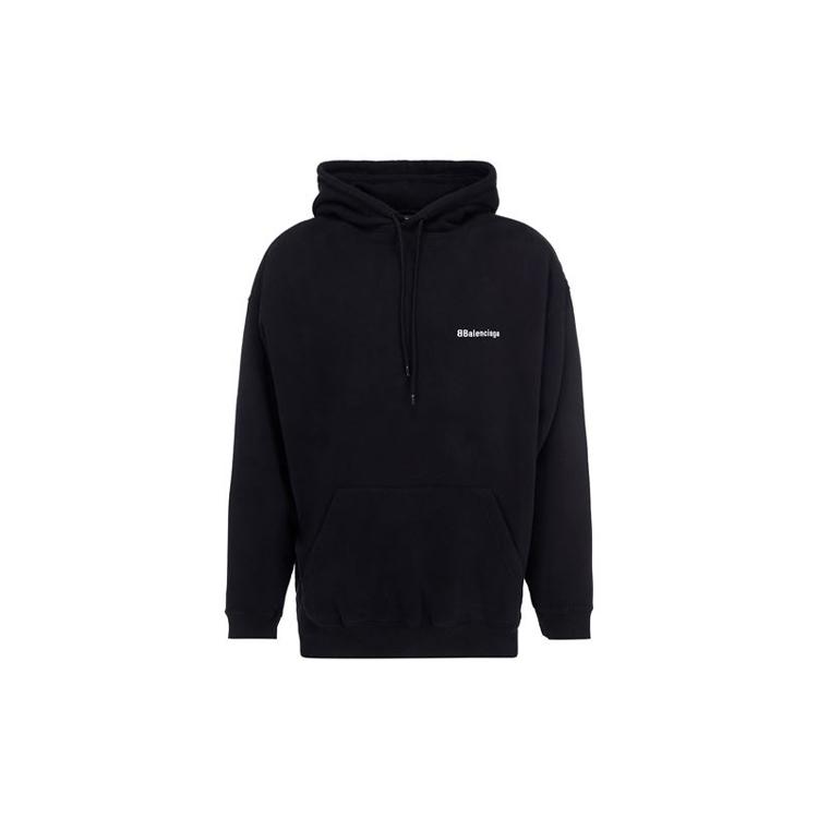 Balenciaga Худи-пуловер с корпоративным логотипом 570811TJV851070
