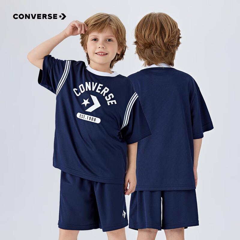 Converse Kids' Star Pattern 2-Piece Short Set